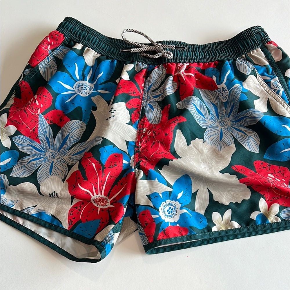 Maamgic - XL, Floral Swim Shorts, trunks